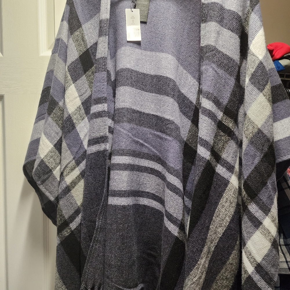 Banana Republic Blue Stripe wrap, OS